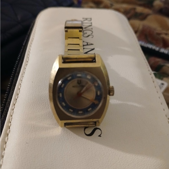 Bulova Gold-Tone Timepiece